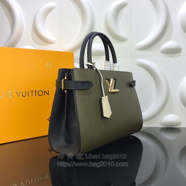 LV女包 路易威登TwistTote手袋 Epi粒紋牛皮 LV斜挎女包 LV單肩包 LV手提包 LV手腕包  ydh3084
